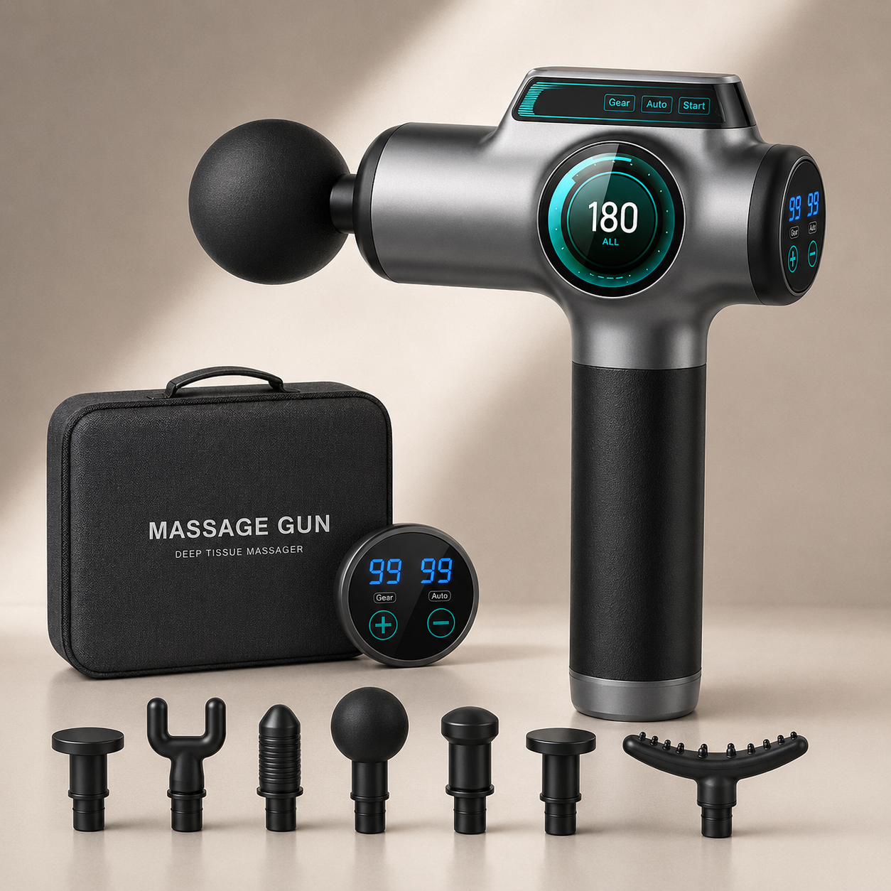 Piohote TO-F2 - Omni-Display Deep Tissue Massager