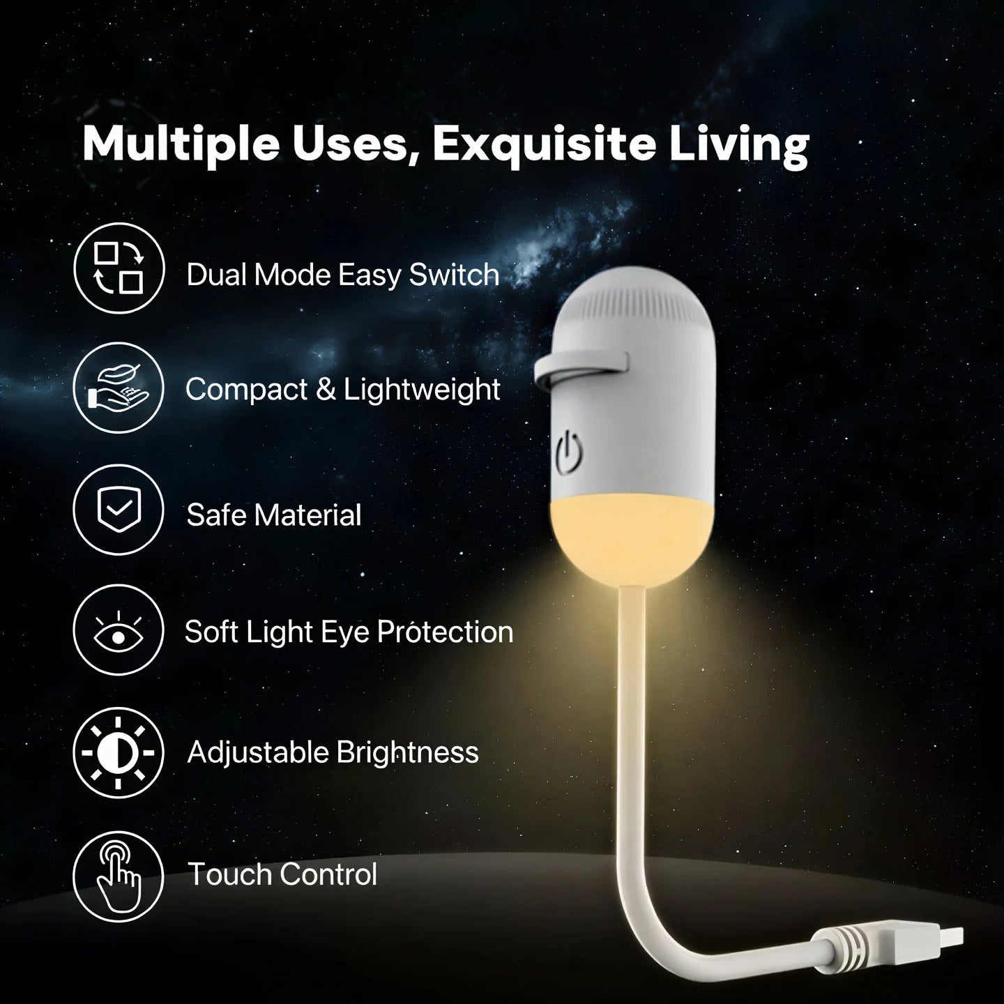 Galaxy Projector Night Light